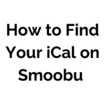 Text reads: How to Find Your iCal on Smoobu.